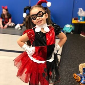 Harley Quinn custom size 5/6 dress only.